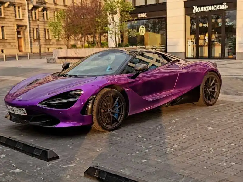 McLaren 720S (2018) spotted in Saint Petersburg, Russia