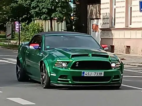 Ford Mustang (2013) spotted in Prague, Czechia