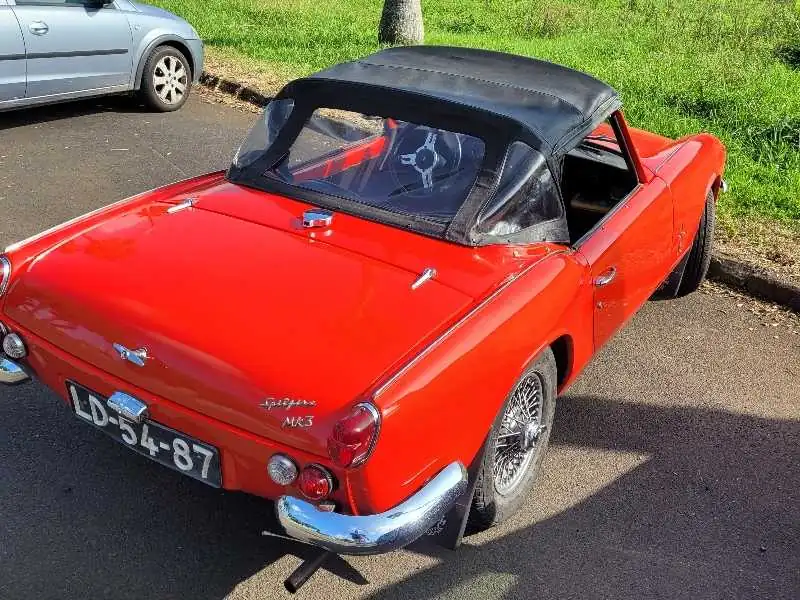 Triumph Spitfire (1965) spotted in Faial Island, Portugal