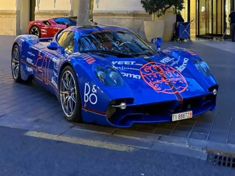 Pagani Zonda (2025) spotted in Helechosa, Spain