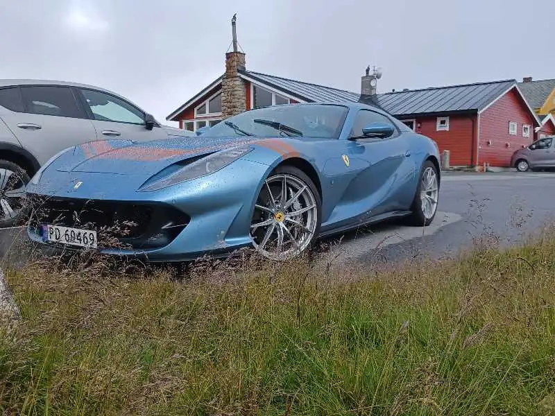 Ferrari 812 Superfast spotted in Eidfjord