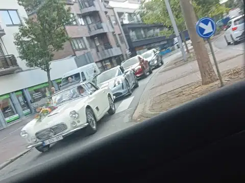 Maserati A6G Frua (1954) spotted in Charleroi, Belgium