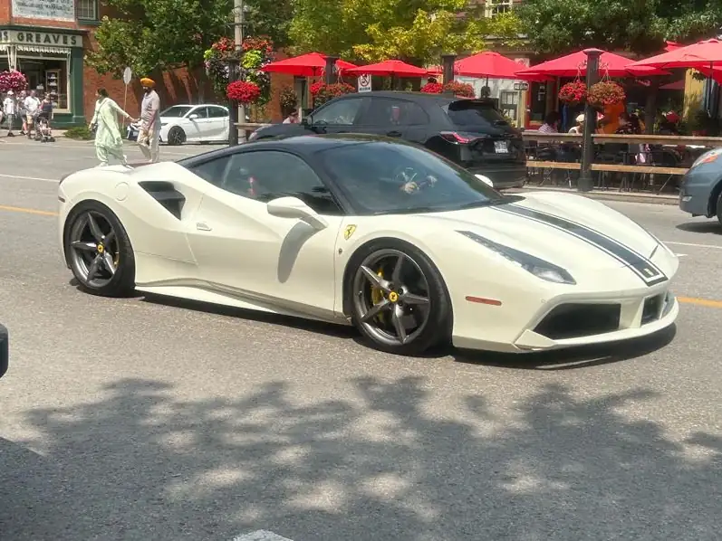 Ferrari 488 GTB spotted in St. Catharines