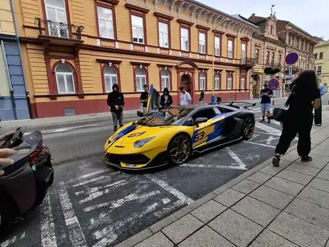 Lamborghini Aventador (2021) spotted in Košice, Slovakia