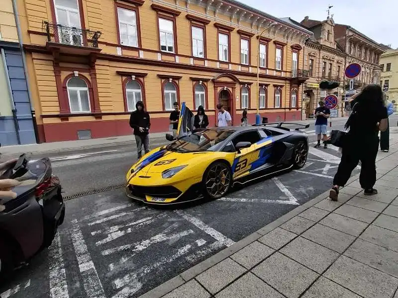 Lamborghini Aventador (2021) spotted in Košice, Slovakia
