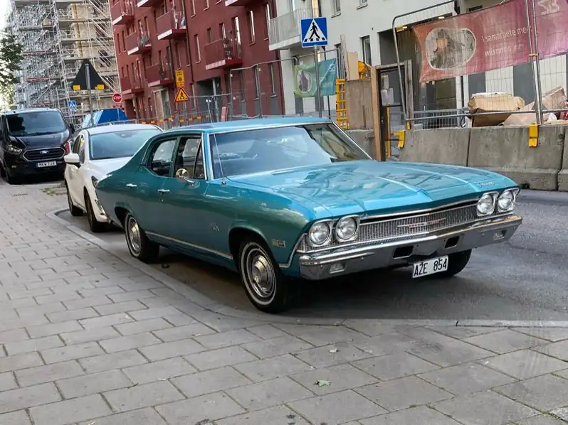 Chevrolet Malibu (1966) spotted in Stockholm, Sweden