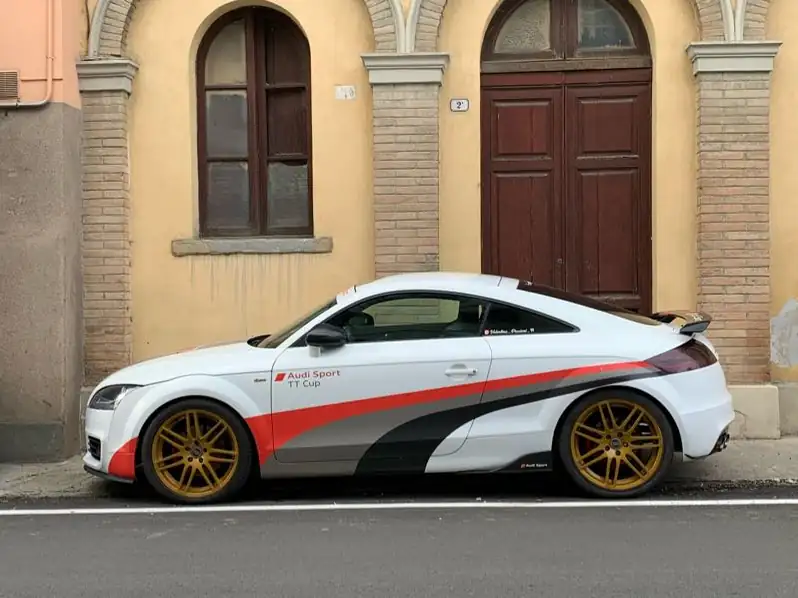 Audi TT Cup (2020) spotted in Arezzo, Italy