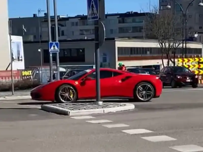 Ferrari 488 spotted in Jyväskylä