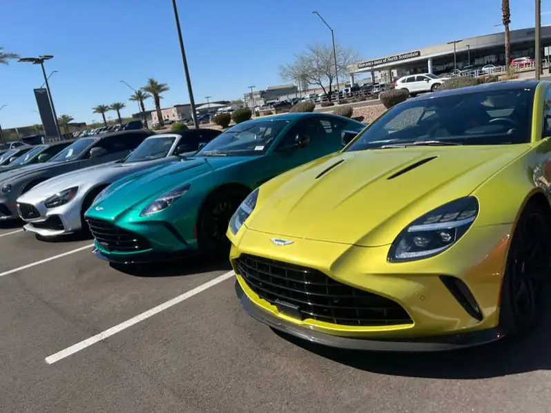 Aston Martin V12 Vantage (2022) spotted in Phoenix, United States