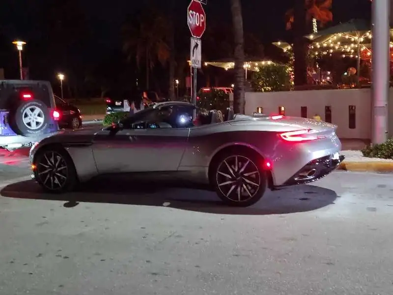 Aston Martin DB11 Volante (2020) spotted in Miami, United States