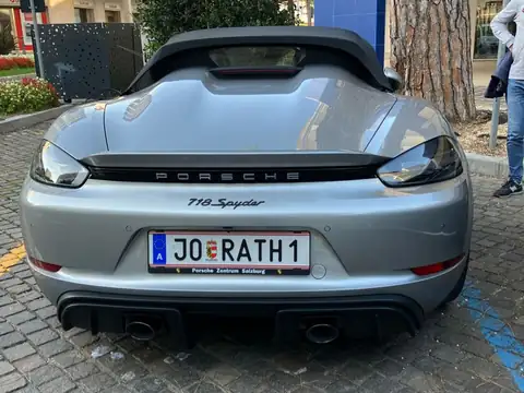 Porsche 718 Spyder (2021) spotted in Lignano Sabbiadoro, Italy