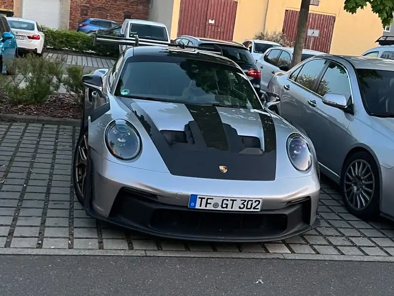 Porsche 911 GT3 (2021) spotted in Senftenberg, Germany