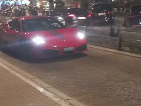Ferrari 430 Scuderia spotted in Ohrid