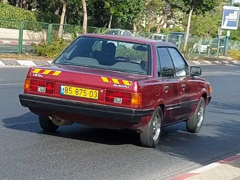 Subaru DL (1980) spotted in Tel Aviv, Israel