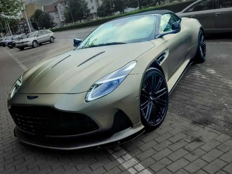 Aston Martin DBS Superleggera (2020) spotted in Ostrołęka, Poland