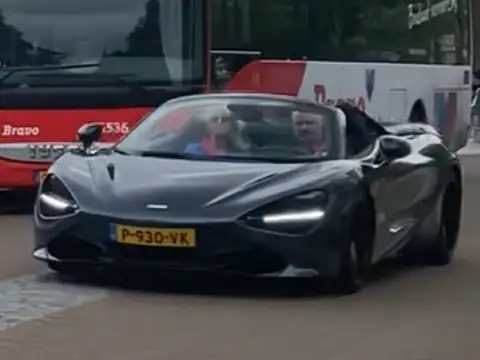 McLaren 720S Spider (2022) spotted in Eindhoven, The Netherlands