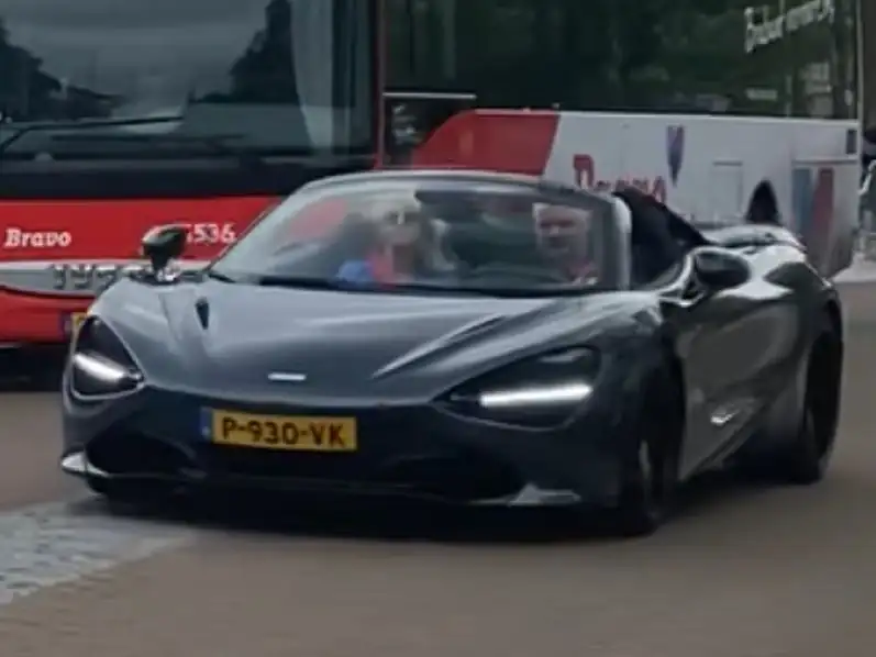 McLaren 720S Spider (2022) spotted in Eindhoven, The Netherlands
