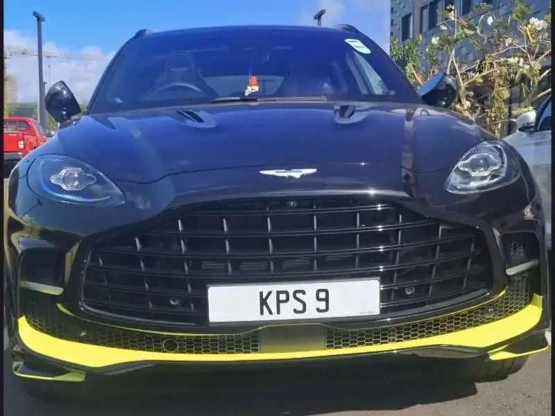 Aston Martin DBX (2023) spotted in Beau Bassin-Rose Hill, Mauritius