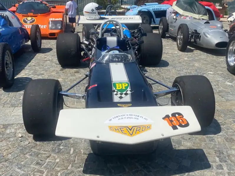 Chevron B8 (1966) spotted in Salsomaggiore Terme, Italy