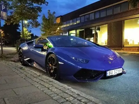 Lamborghini Huracán Spyder (2016) spotted in Trondheim, Norway