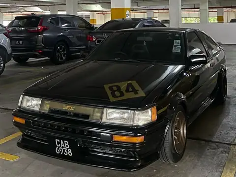 Toyota AE86 Levin (1986) spotted in Petaling Jaya, Malaysia
