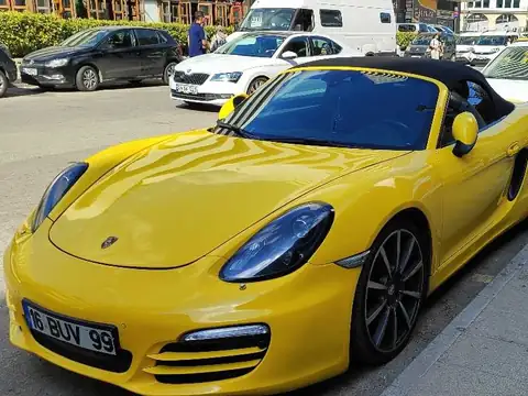 Porsche Boxster spotted in Bursa
