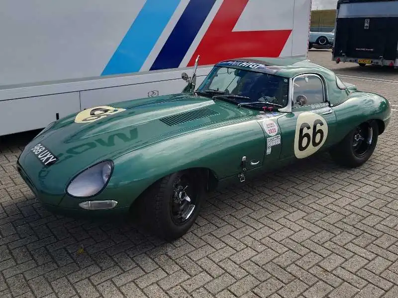 Jaguar E-Type (1961) spotted in Assen, The Netherlands