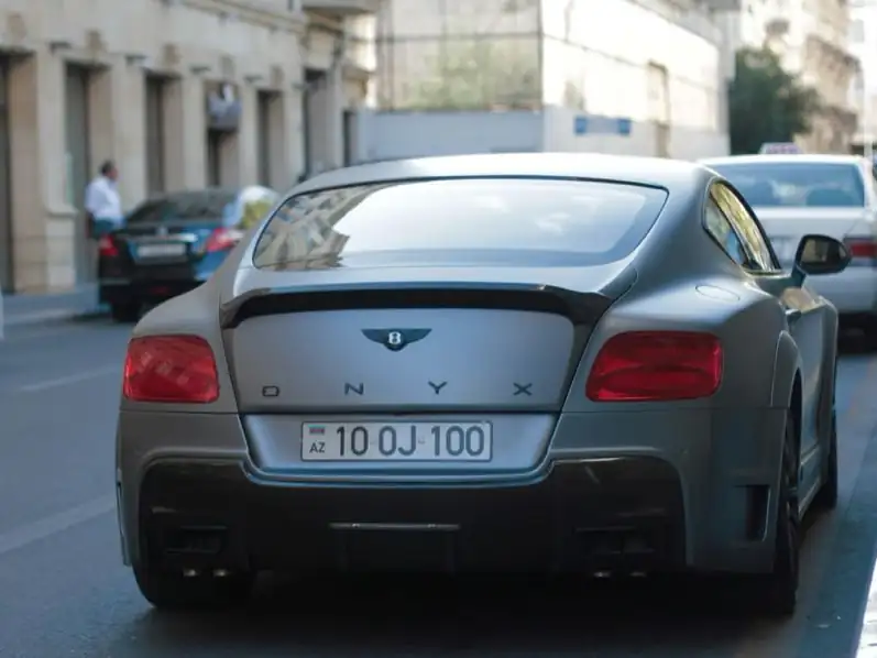 Bentley Continental GT Onyx (2010) spotted in Baku, Azerbaijan