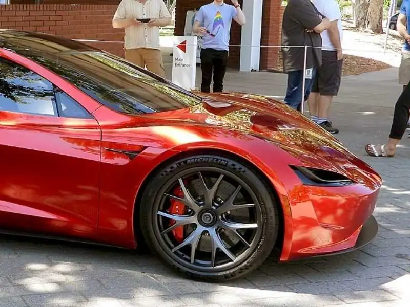 Tesla Roadster (2020) spotted in Constanţa, Romania