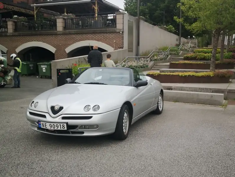 Alfa Romeo Zagato (1995) spotted in Skien, Norway