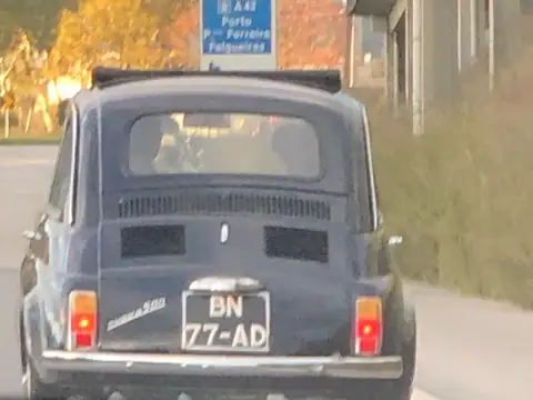 Fiat 500 spotted in Felgueiras