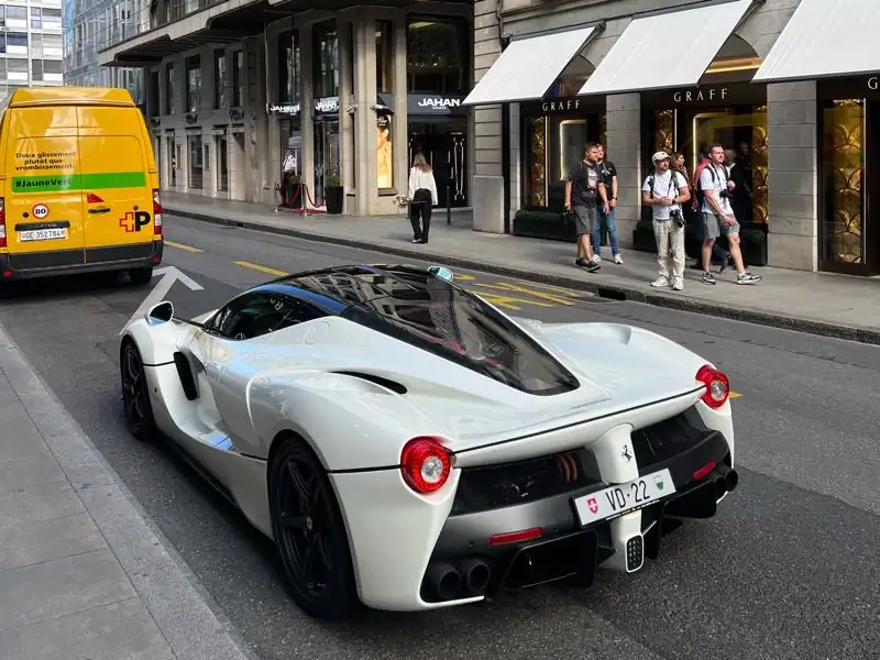 Ferrari LaFerrari (2015) spotted in Geneva, Switzerland