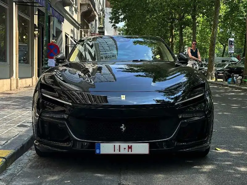Ferrari Purosangue (2023) spotted in Brussels, Belgium