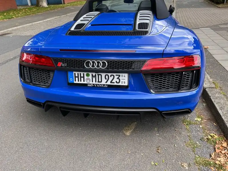 Audi R8 Spyder spotted in Neumünster