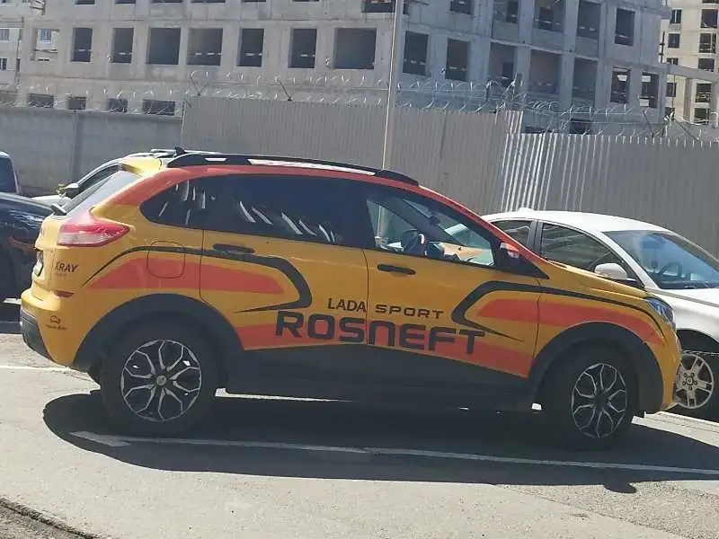 Lada Sport (2020) spotted in Saint Petersburg, Russia