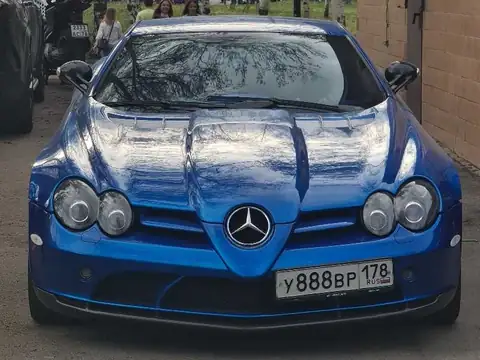 Mercedes-Benz SLR McLaren (2009) spotted in Saint Petersburg, Russia