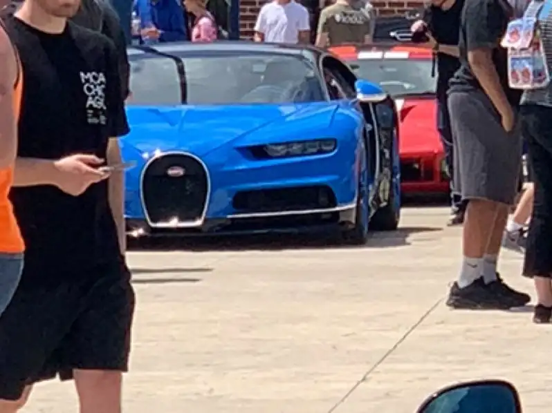 Bugatti Chiron spotted in Longview