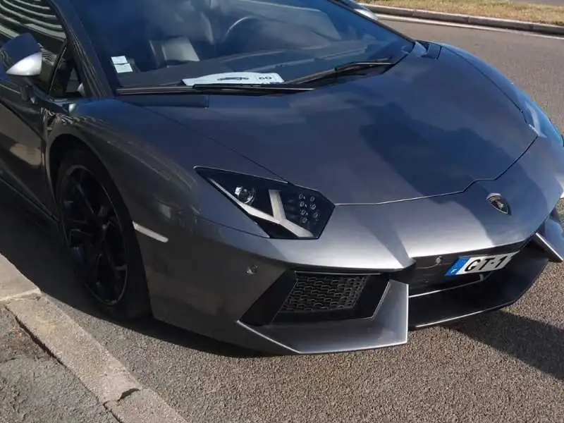 Lamborghini Aventador spotted in Saint-Nazaire