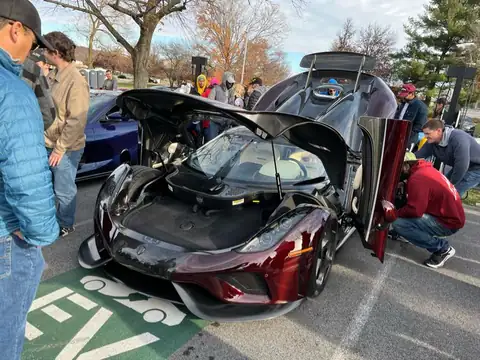 Koenigsegg Regera spotted in Philadelphia