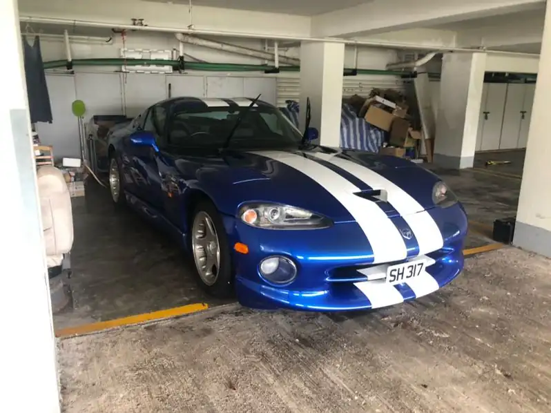 Dodge Viper GTS (1996) spotted in Hong Kong, Hong Kong