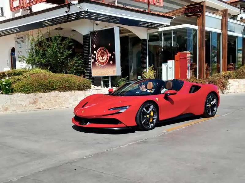 Ferrari SF90 Spider spotted in Nesebar