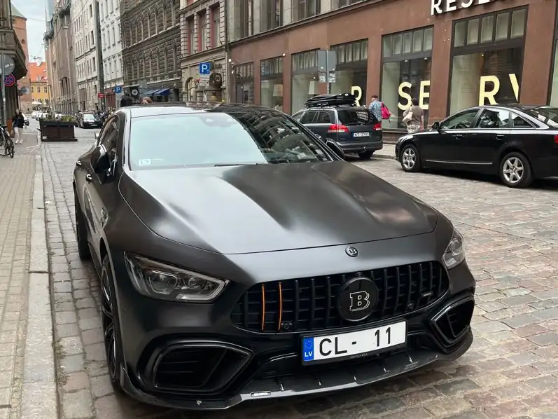 Mercedes-Benz Brabus GT Coupé (2021) spotted in Riga, Latvia