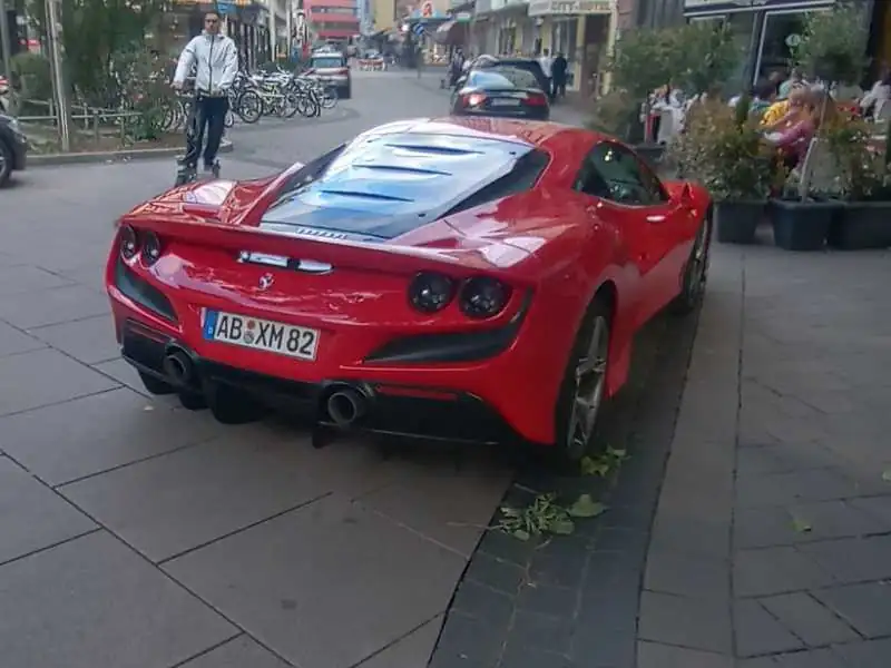Ferrari F8 Tributo (2019) spotted in Aschaffenburg, Germany
