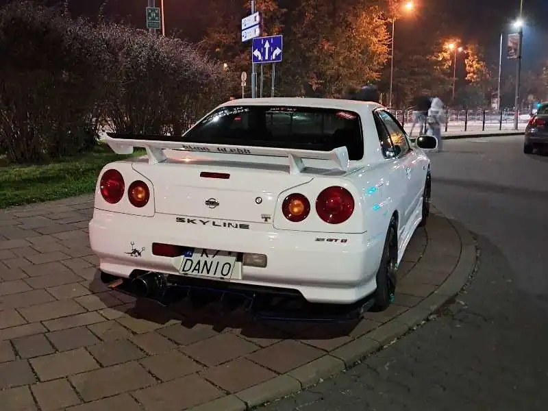 Nissan Skyline GT-R (1999) spotted in Zakopane, Poland