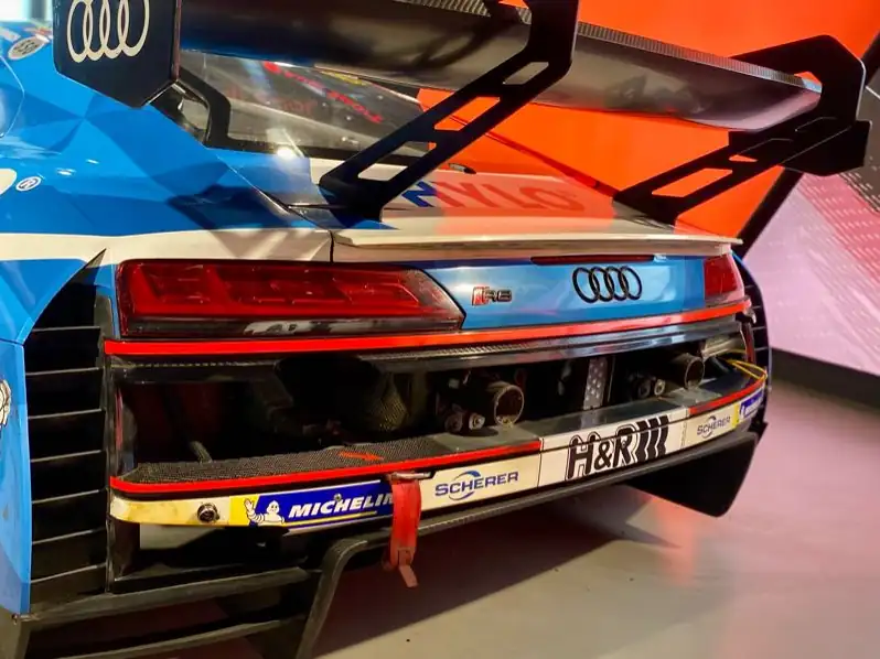 Audi R8 LMS (2022) spotted in Nürburg, Germany