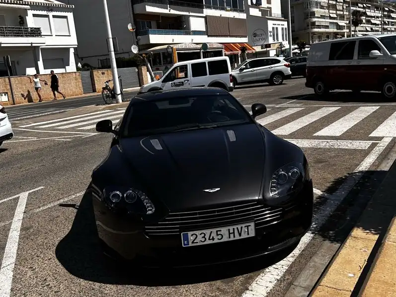 Aston Martin V8 Vantage spotted in Benidorm