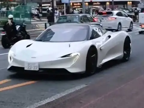 McLaren Speedtail spotted in Tokyo