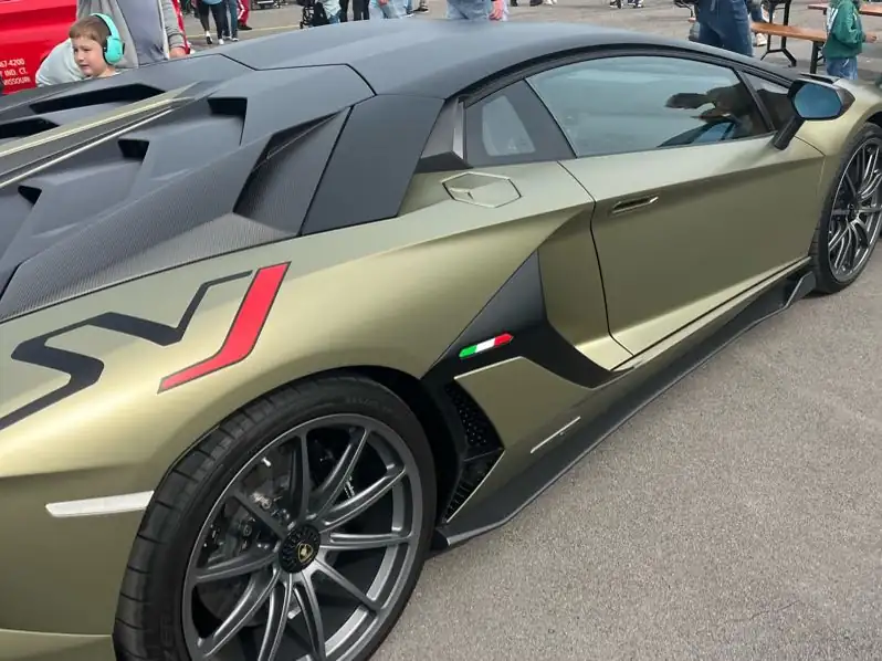 Lamborghini Aventador SVJ spotted in Hohenems
