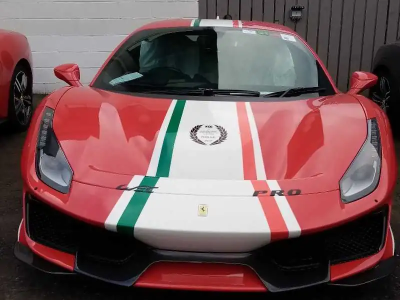 Ferrari 488 Pista (2019) spotted in Belfast, United Kingdom
