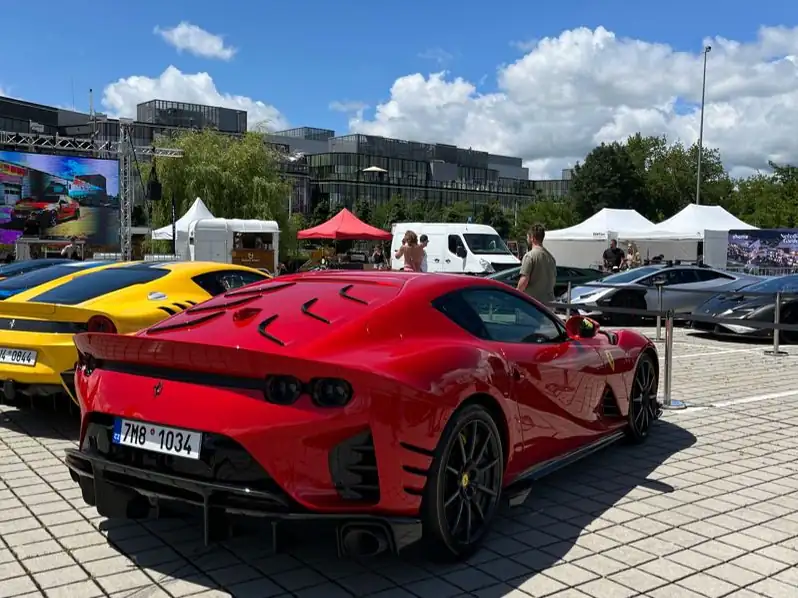 Ferrari 812 Superfast (2020) spotted in Olomouc, Czechia